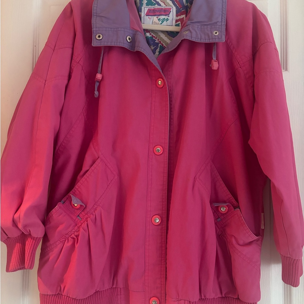 Vintage 1990s Pink and Purple Jacket